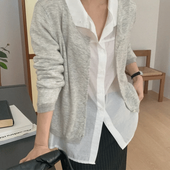 Kazel Wool Cardigan -