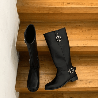 Branson TwoBuckle Long Boots