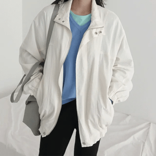 Peta Loose Fit Bomber Jacket
