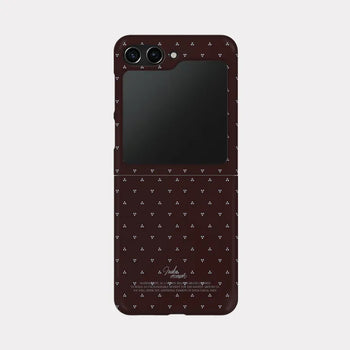 Minimal Dot Galaxy Z-Flip 7 Hard Jet Case