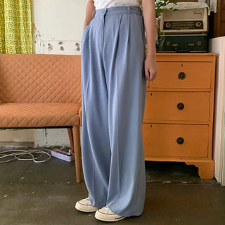 Cool pintuck back band slacks