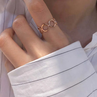 Circle Layered Ring (2 colors)