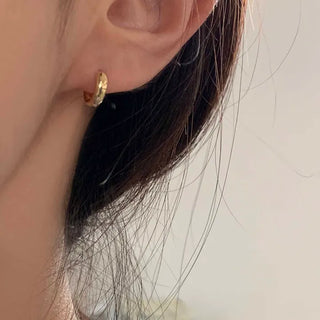 Thick Mini One-Touch Earrings (3 colors)