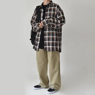 [UNISEX] Saint Check Shirt