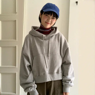 Pure Crop Hoodie