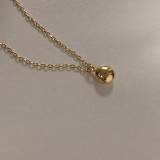 Gold Mini Bean Necklace