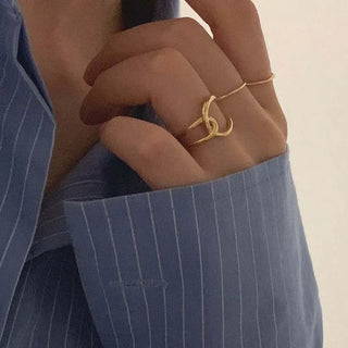 Cross Open Ring (3 colors)