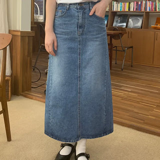 Elle denim skirt