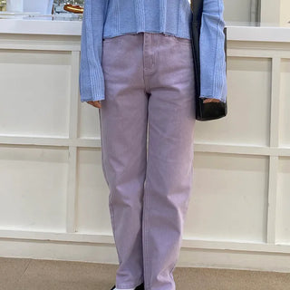 Pigment cotton pants
