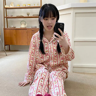 Pink teddy bear pajamas