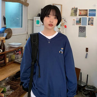 [UNISEX] Bare V-neck Sweatshirt