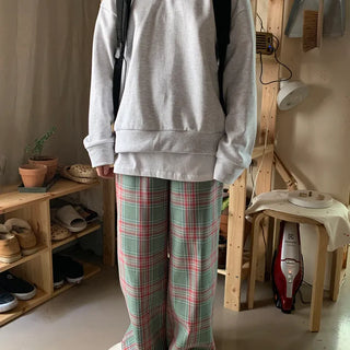 V-color sweatshirt