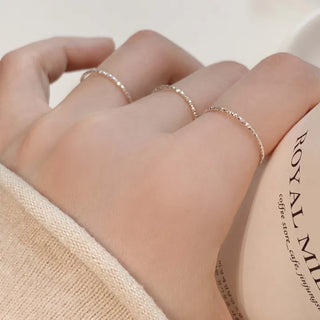 Cut Thin Ring (Sizes 1–21)