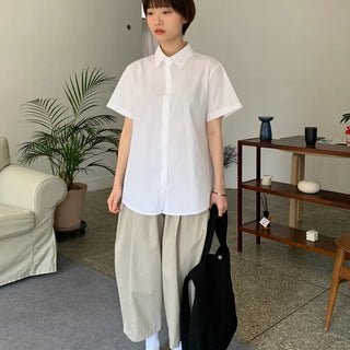 Poly short-sleeved shirt