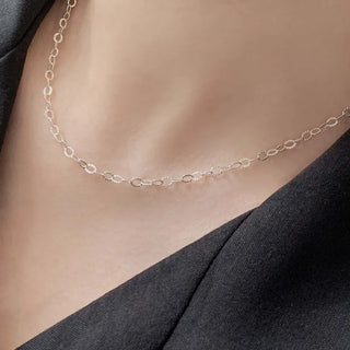 Sunflower Bling Chain Necklace (Silver, Rose Gold, Gold)