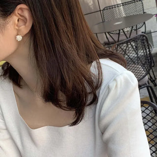Freshwater Pearl Cluster Earrings
