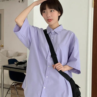 [UNISEX] Lot Overshirt (Short Sleeve)