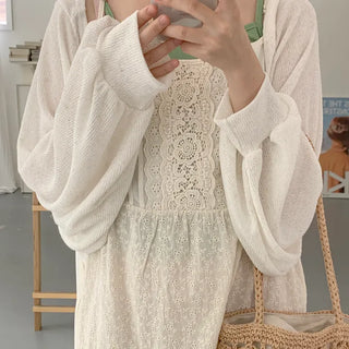 Linen bolero