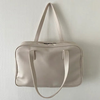 Casual Pocket Big Bag   Laptop Bag Daily Bag College Student Bag Square Travel Shoulder Bag