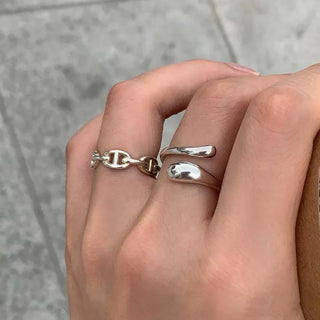 Wave Line Ring