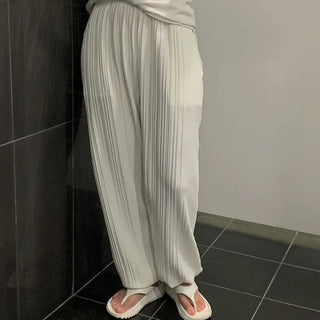 Pleated Jogger Pants