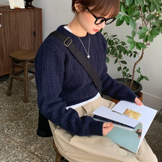 Closet cropped knit