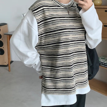 [UNISEX] Saucer Knit Vest