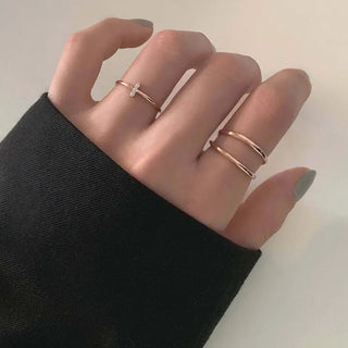 Double Line Ring (3 colors)