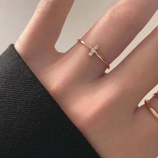 Cubic Bar Ring (2 colors)
