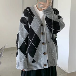 Maple Argyle Cardigan