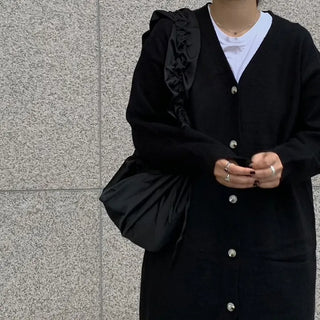 Viol Long Cardigan Dress