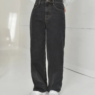 Holly straight denim pants