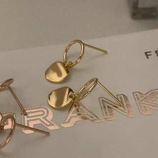 Flow Disc Ring Earrings