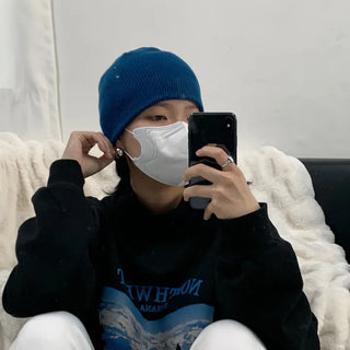 Plain Short Beanie