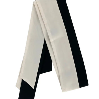 Silky Silk Long Tie Scarf