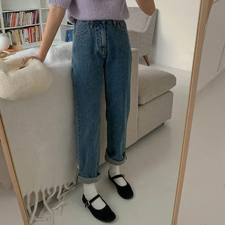 Retri Straight Denim PT