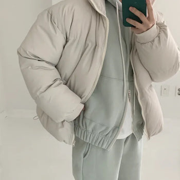 Anytime short padded jacket