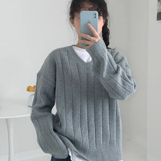 Soy V-neck knit