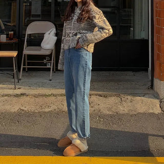 Ent Straight Fit Denim PT