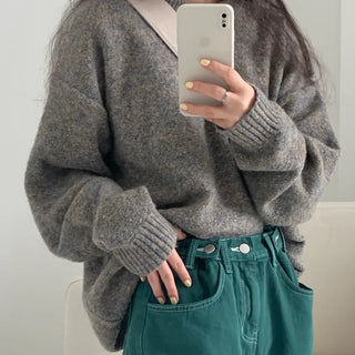 [UNISEX] Mix Round Knit