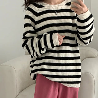Aji striped knit
