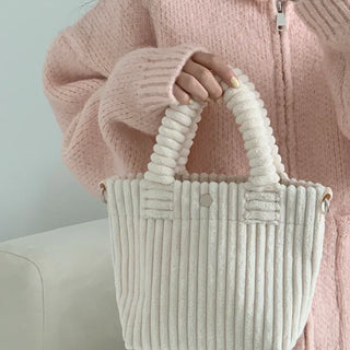 corduroy mini bag
