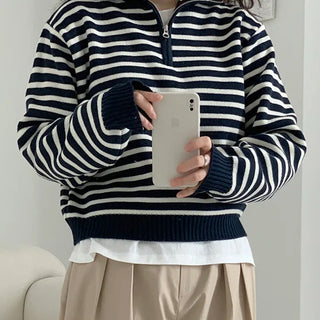 Doi ring fur knit