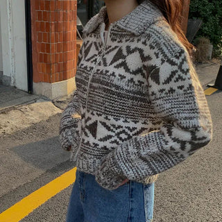 Pint Two-Way Knit Zip-Up