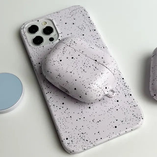 Daily Stripe Knit Pod Glossy Hard AirPods Buds Live Pro 3 Case