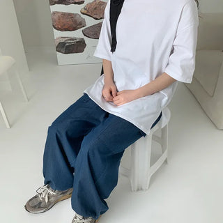 [UNISEX] Monda Slit Short Sleeve Tee