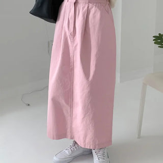 Leme Pintuck Banding Skirt