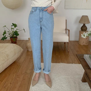 Bloa Light Blue Denim Pants