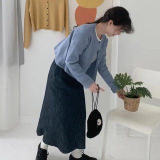 Asodo ribbed cardigan