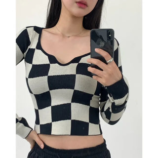 Square Chess Knit